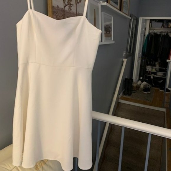 White French Connection Dress Size 6 - Picture 3 of 8